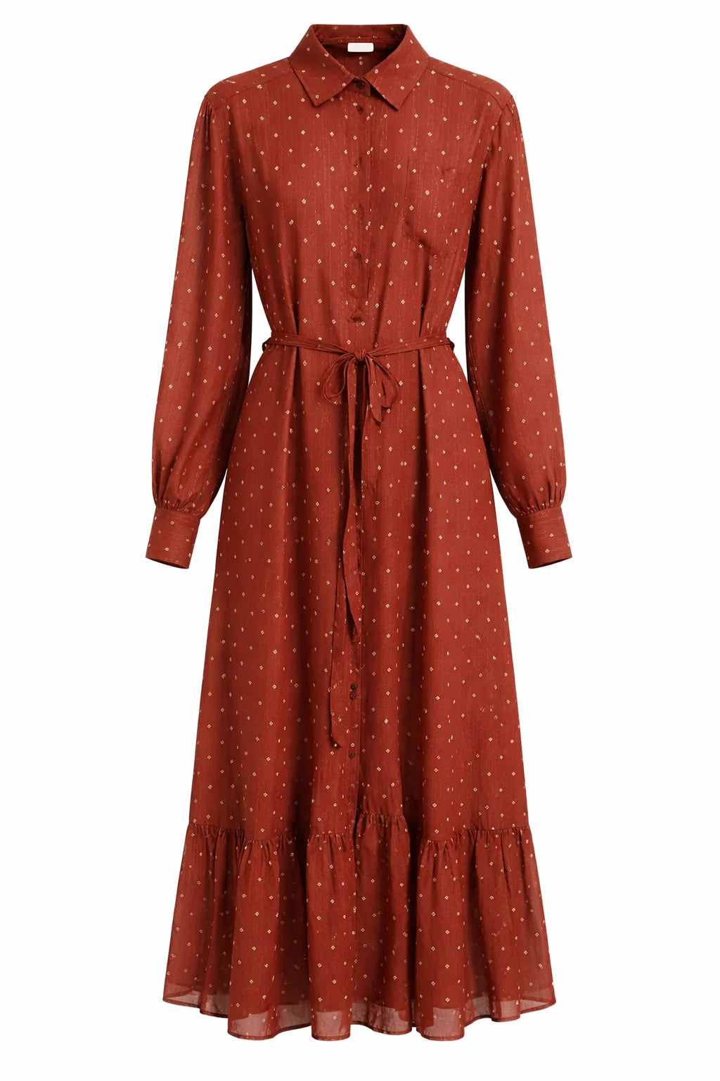 CODE - CHIFFON FALL DRESS
