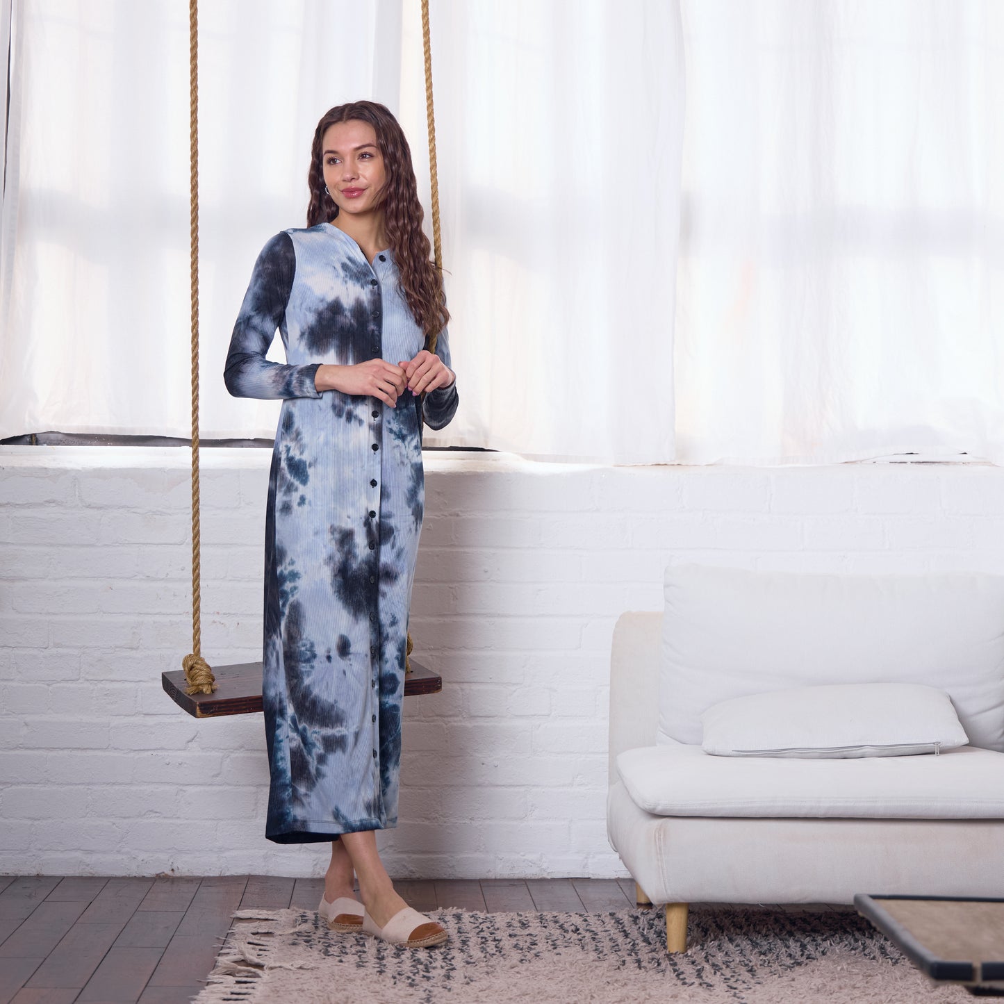 ALEXA DRESS - TIE DYE