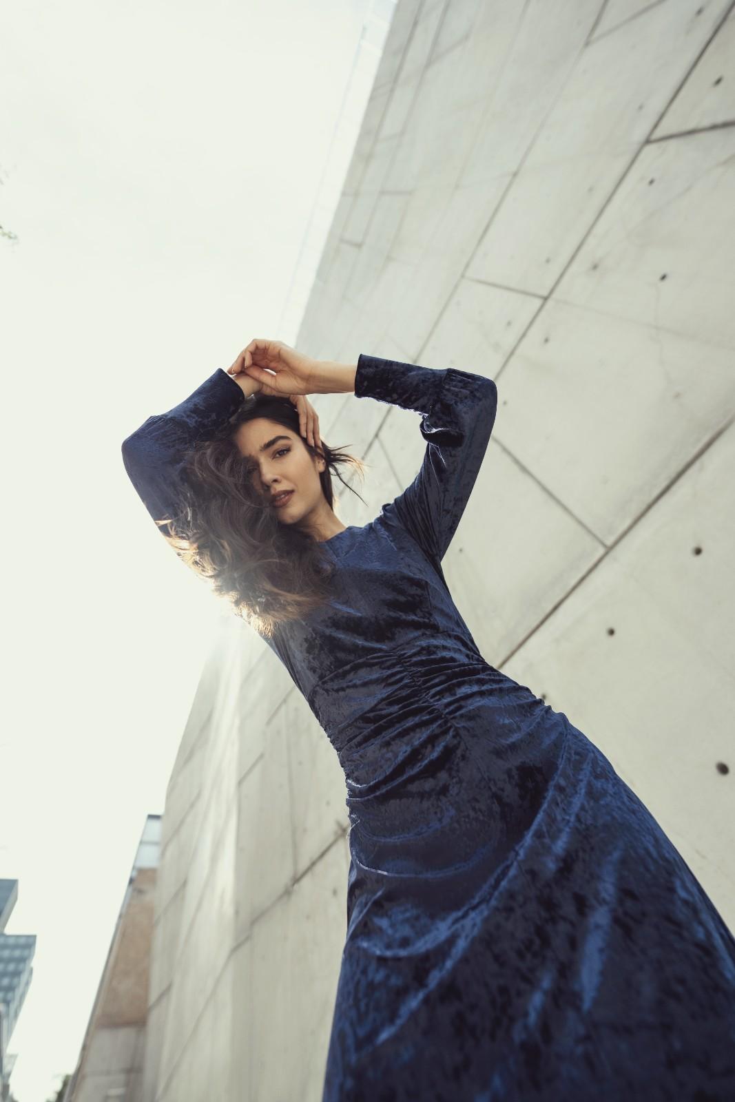 CLARA DRESS - VELVET