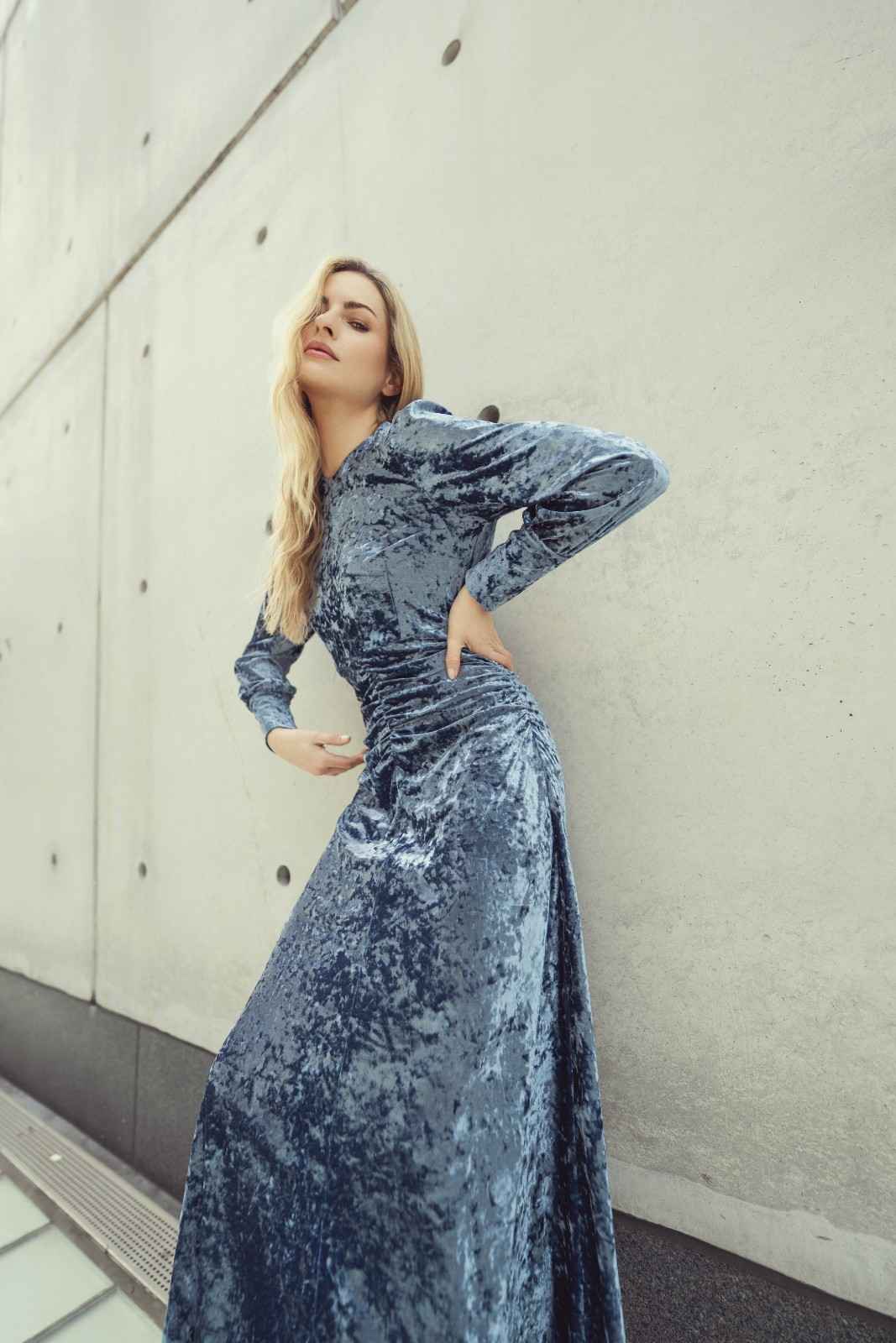 CLARA DRESS - VELVET