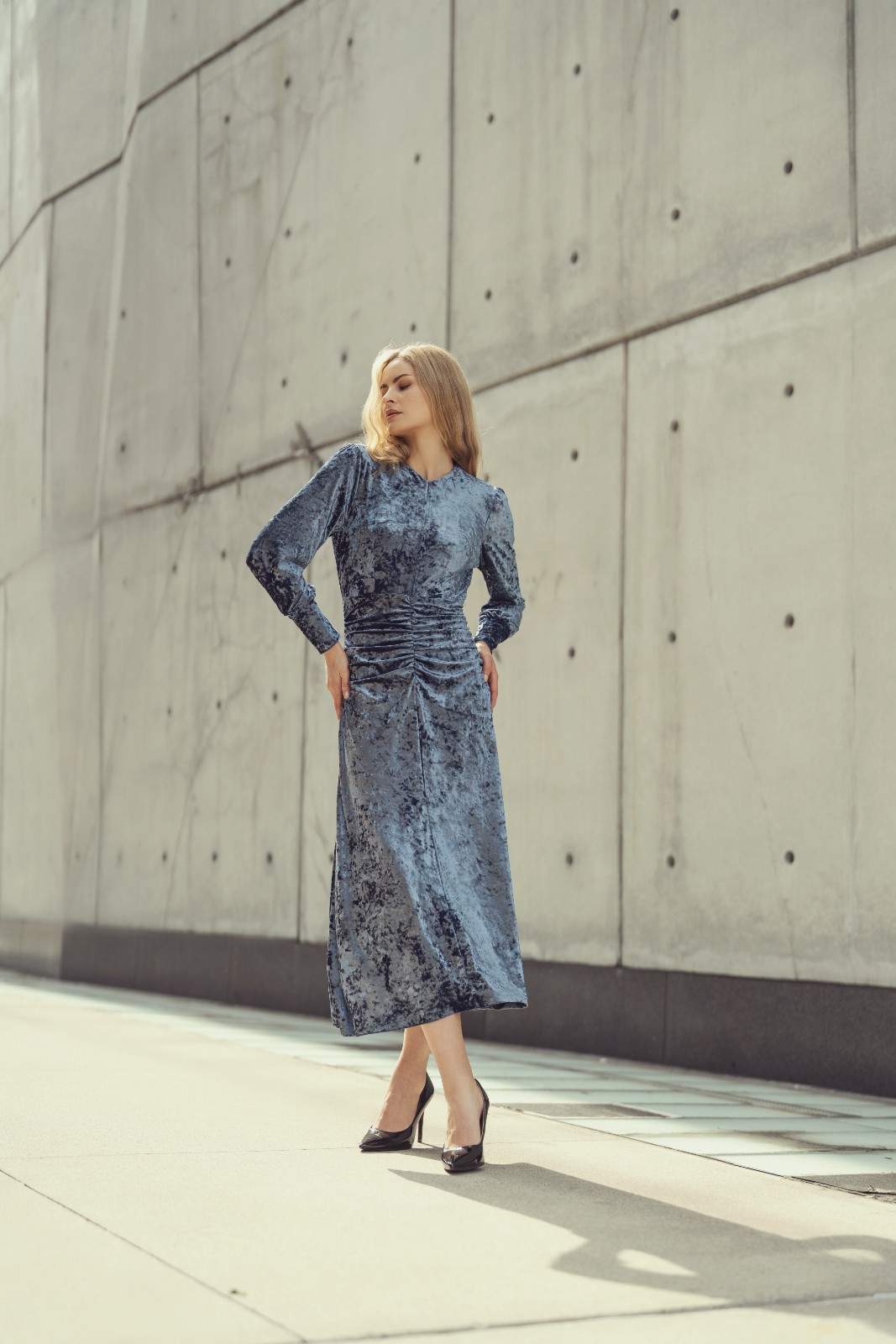CLARA DRESS - VELVET