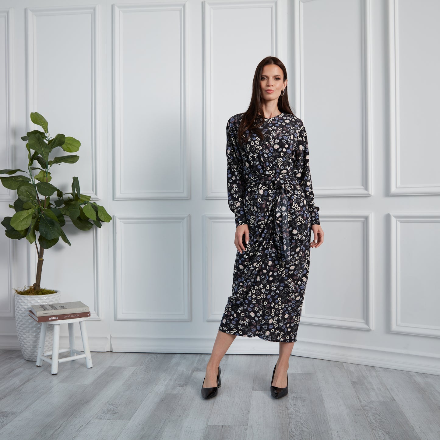 CLEO - BLACK FLORAL