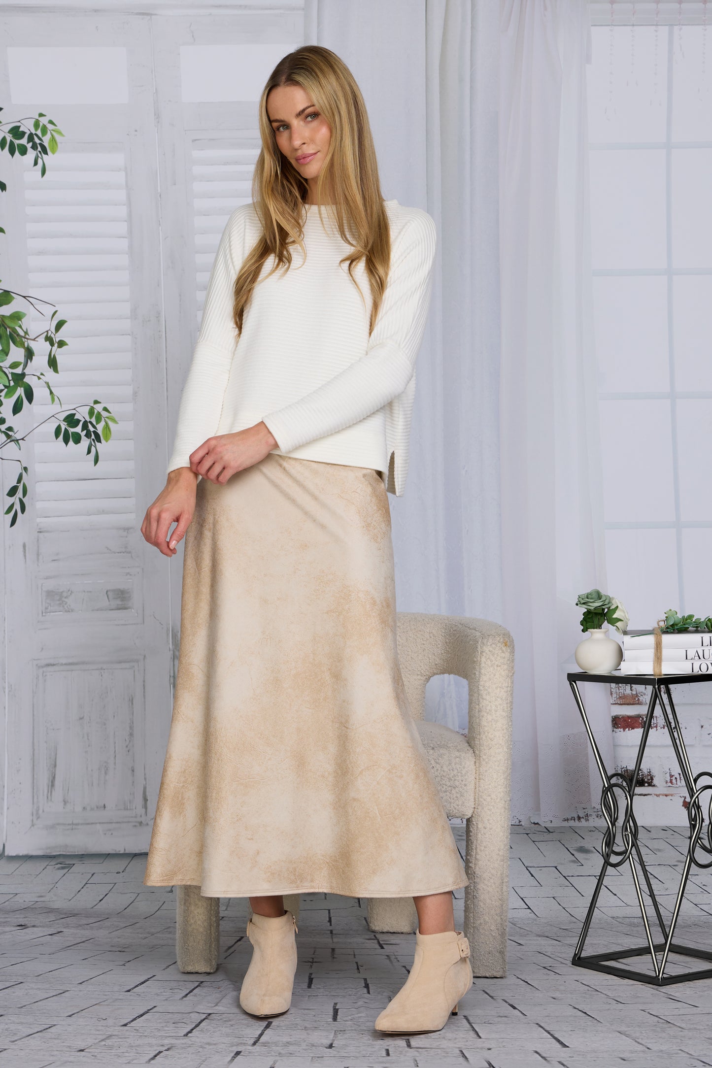 COSMO SKIRT - DISTRESS