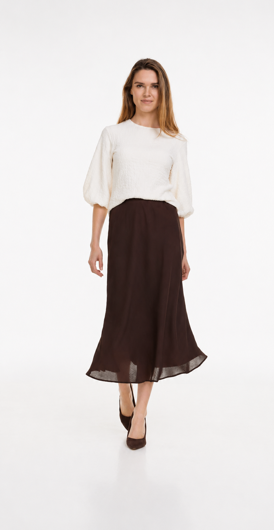 COSMO SKIRT - CHOCOLATE