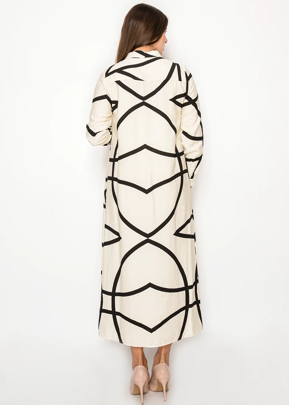 YAL - MARBLE PRINT DRESS