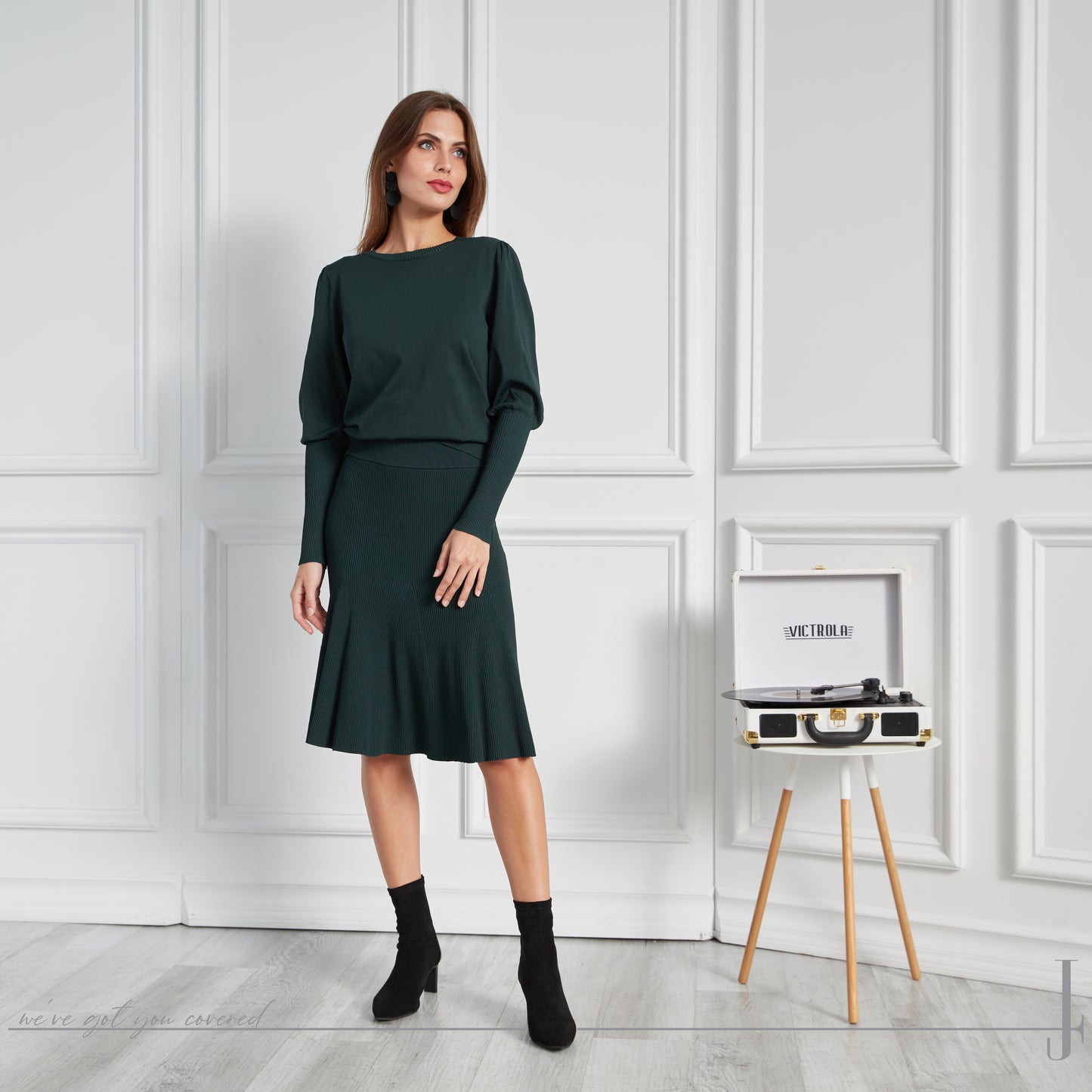 HAZEL SKIRT - FOREST
