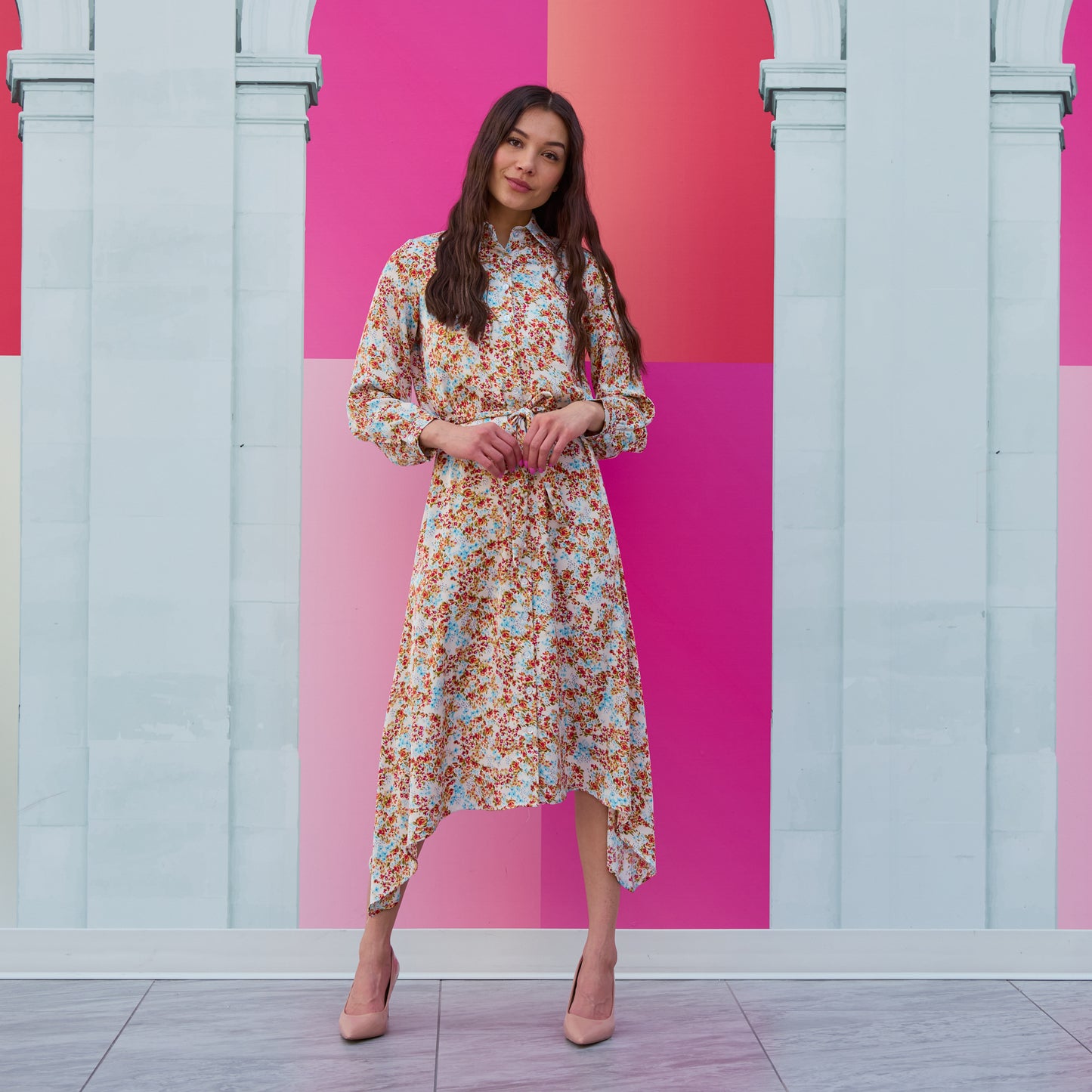 LEAH DRESS - IVORY