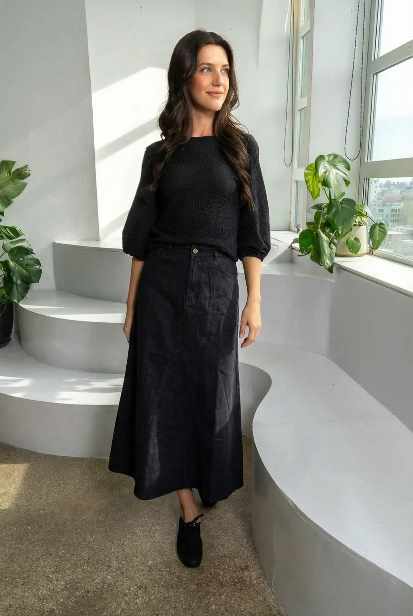 IVEE - JEAN SKIRT