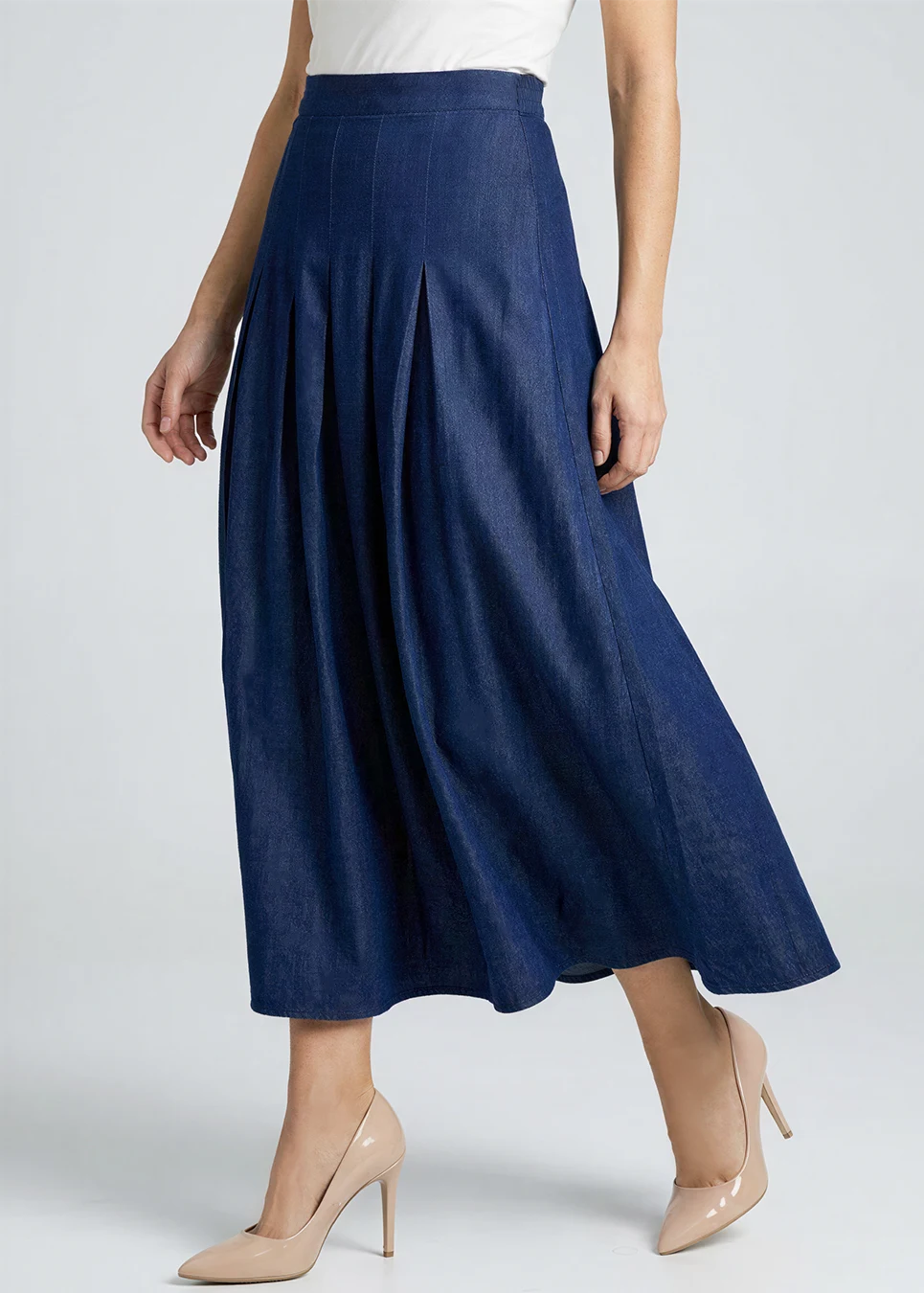 YAL - BOX PLEAT SKIRT