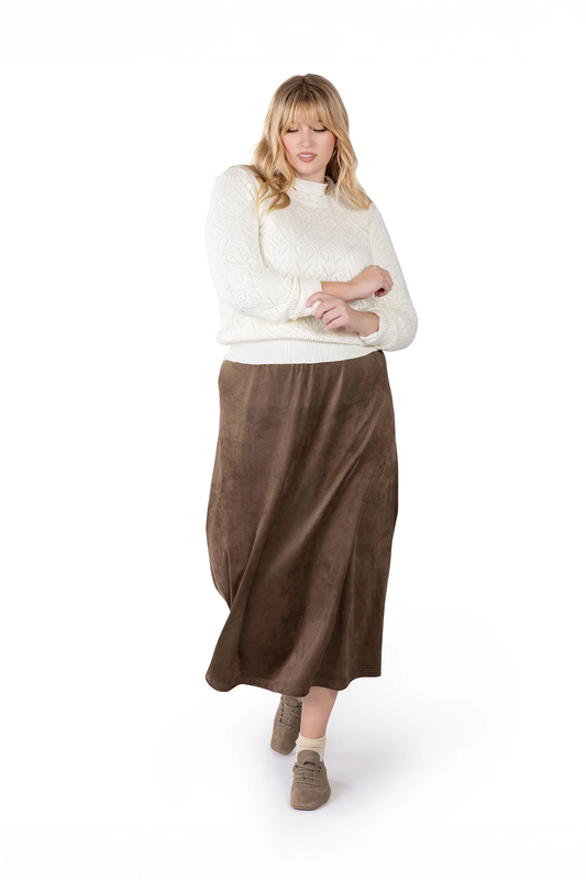 CODE APPAREL - POINTELLE SWEATER