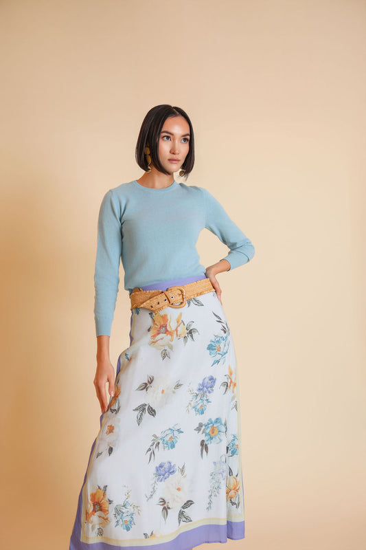 GEORGETTE - DIANE CREW NECK