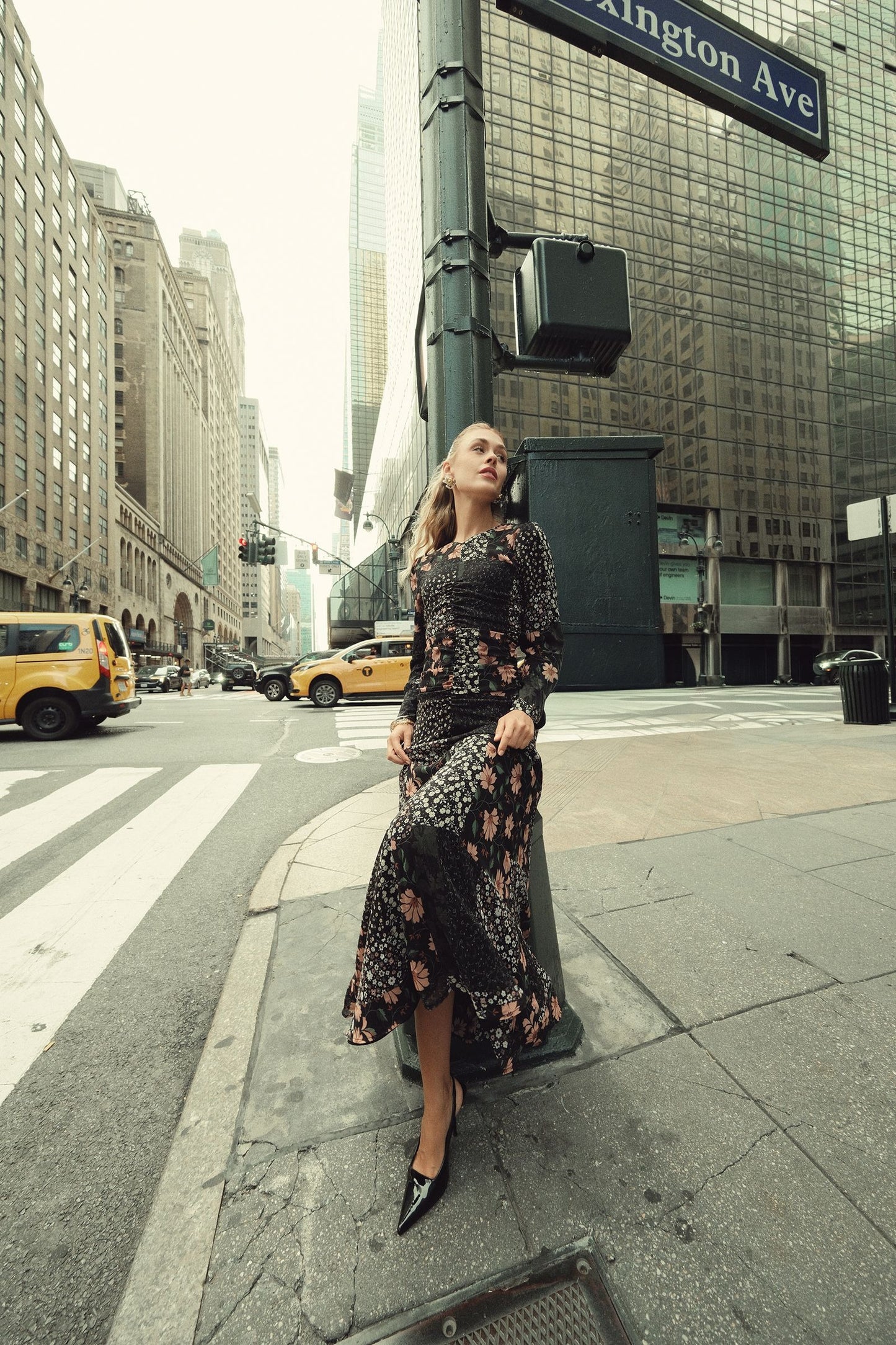 ALV - MICHALIE MIDI DRESS
