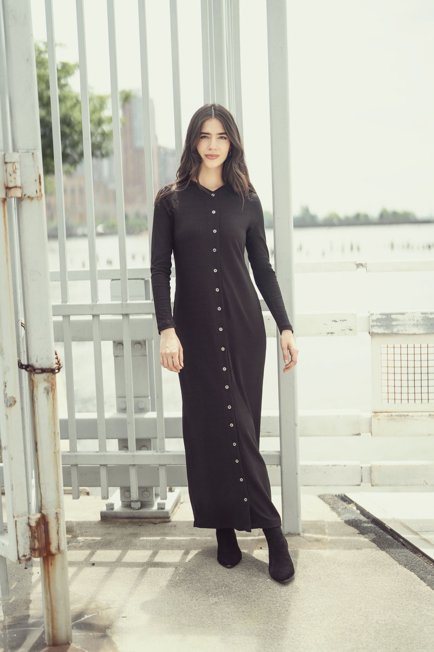 ALEXA DRESS - RIB