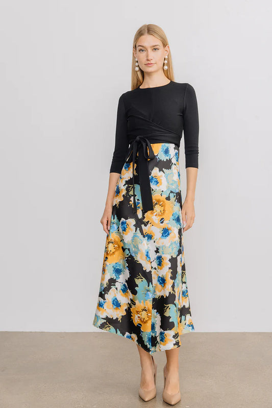 APPARALEL - CLARA DRESS - GIANT FLORAL