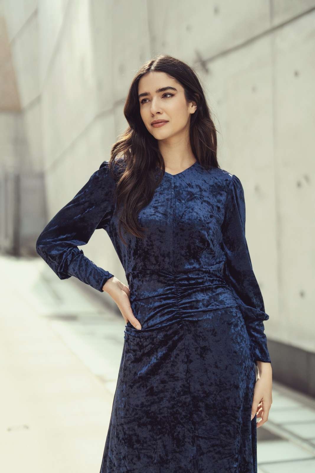 CLARA DRESS - VELVET