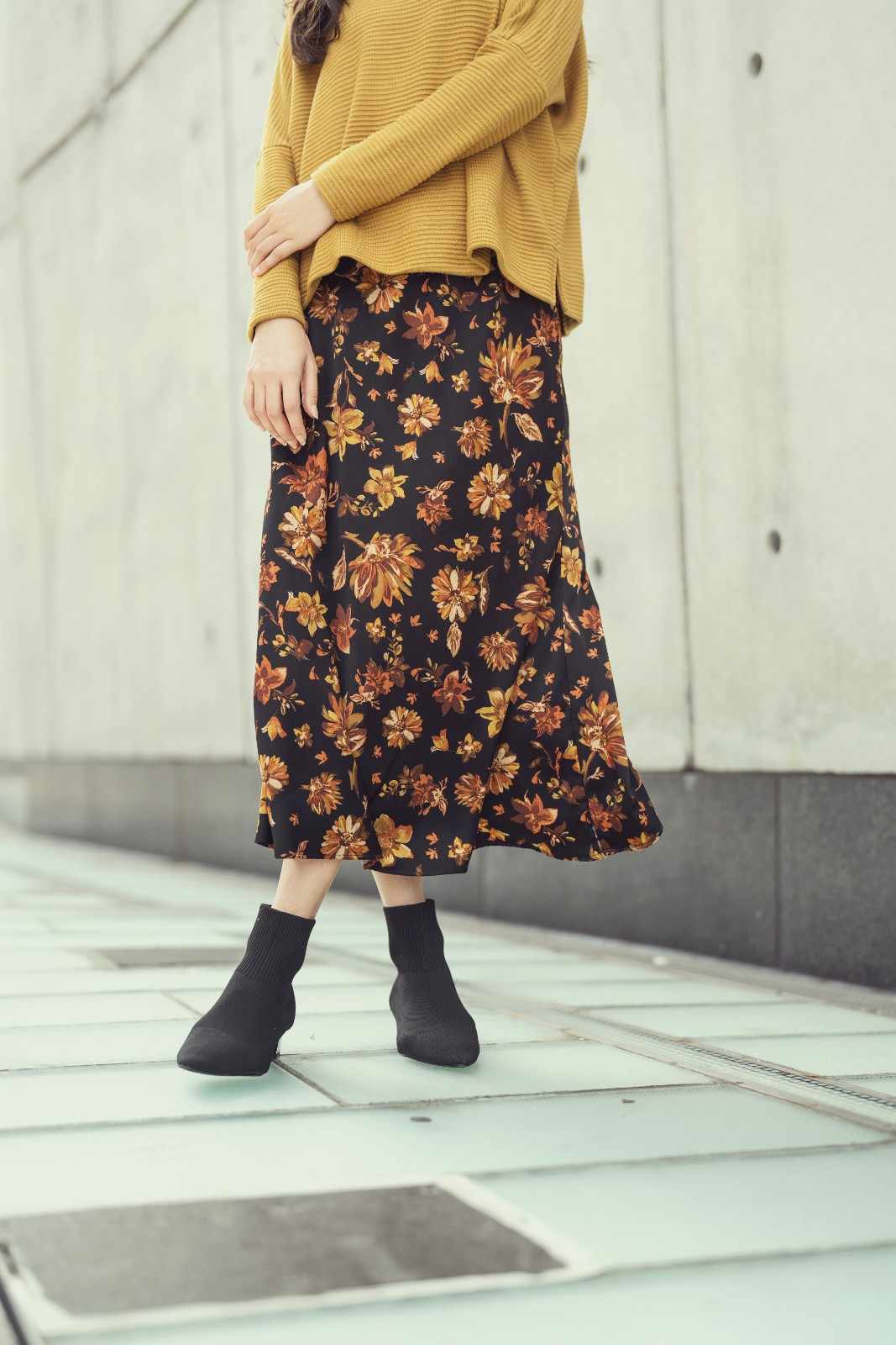 COSMO SKIRT - FLORAL