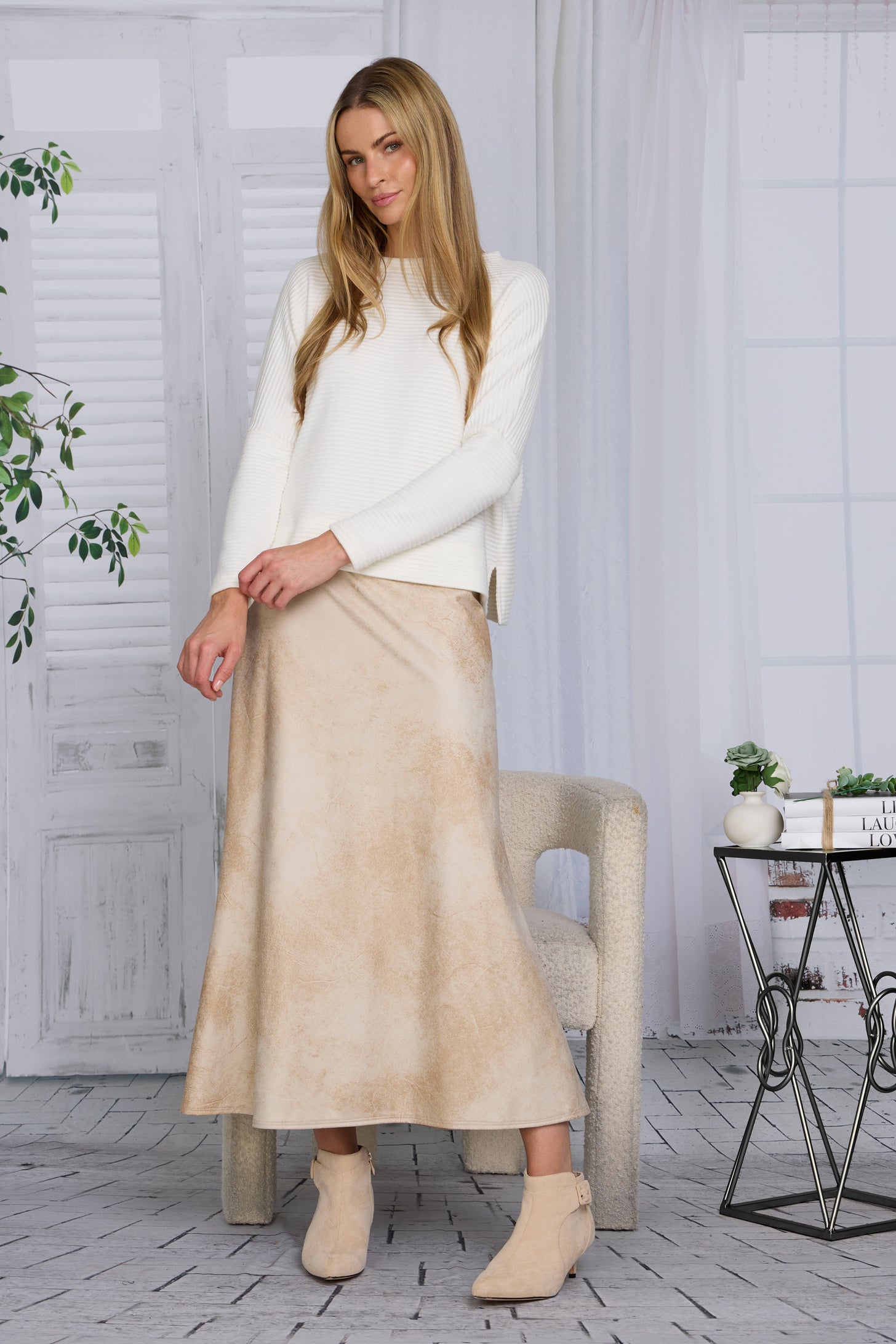 COSMO SKIRT - DISTRESS