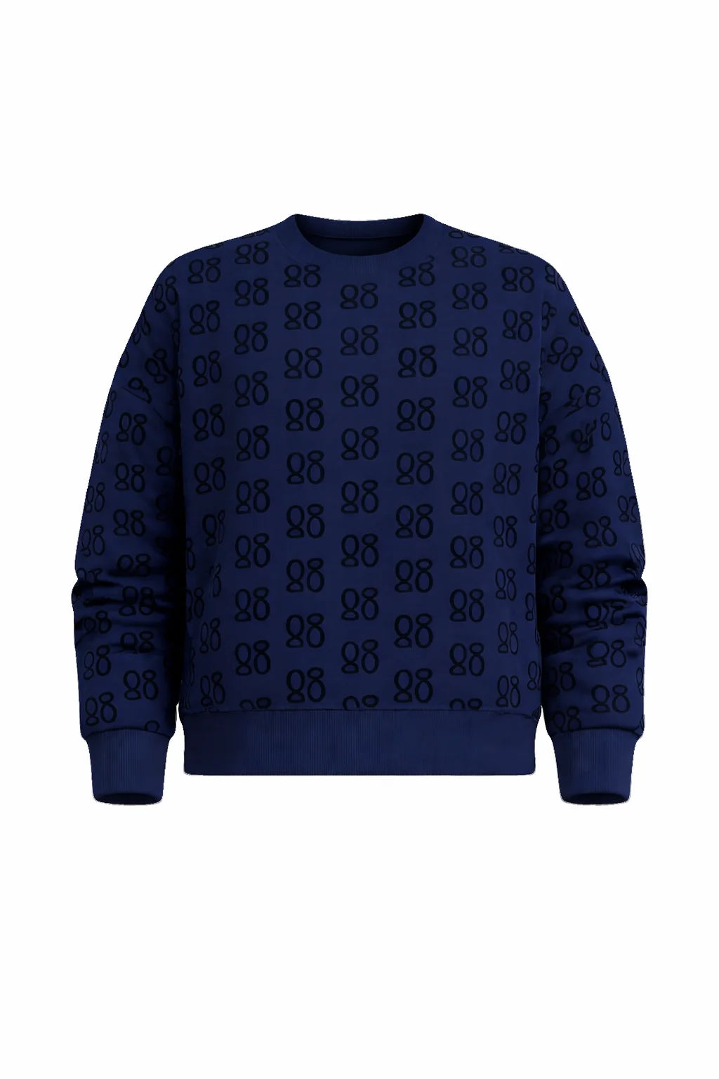 CODE - LOGO CONTRAST SWEAT TOP