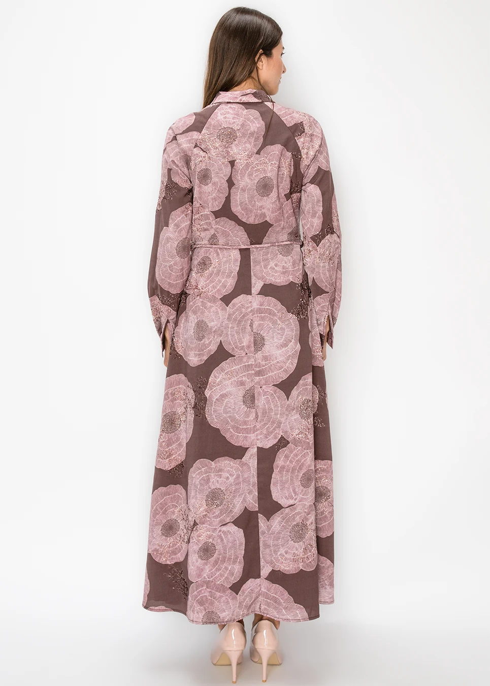 YAL - FLORAL EMBELLISHED DRESS