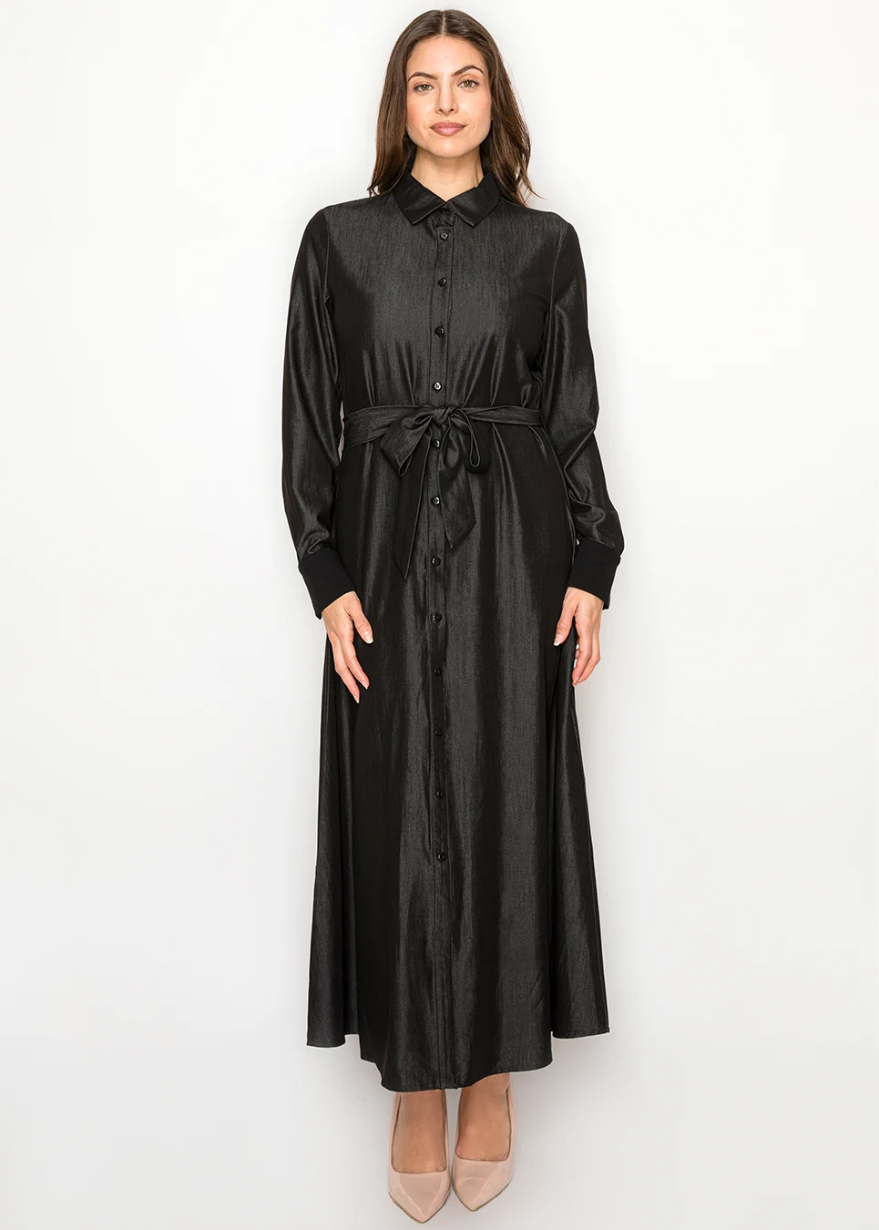 YAL - BELTED SHIRT DRESS