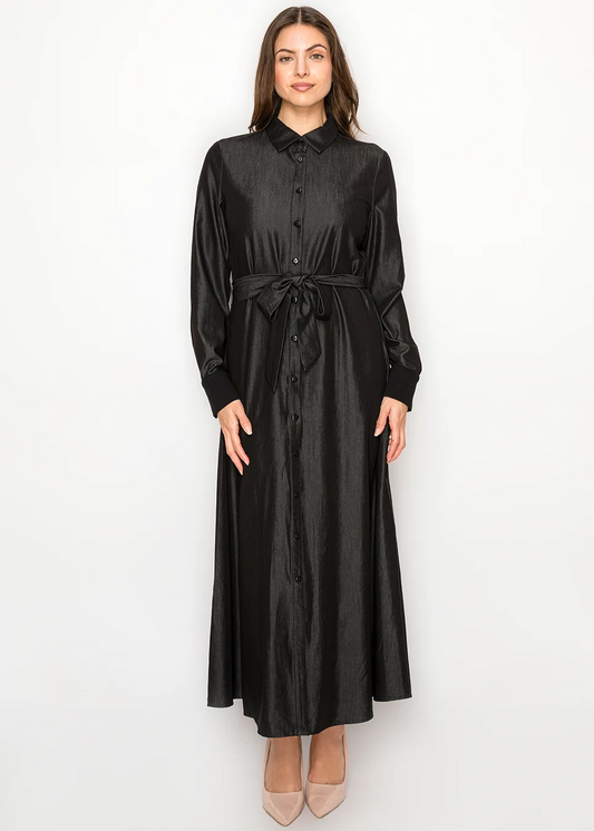 YAL - BELTED SHIRT DRESS