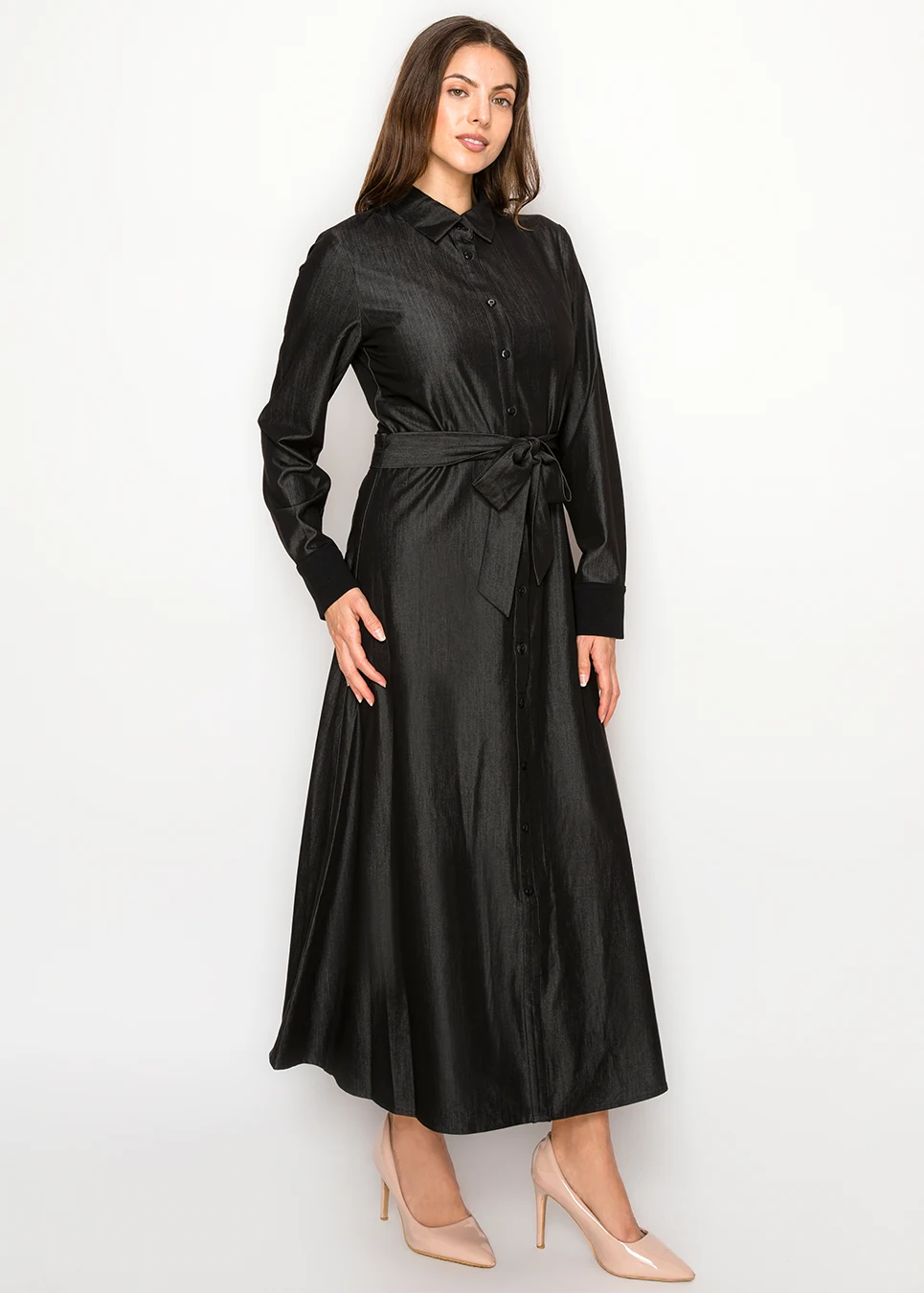 YAL - BELTED SHIRT DRESS
