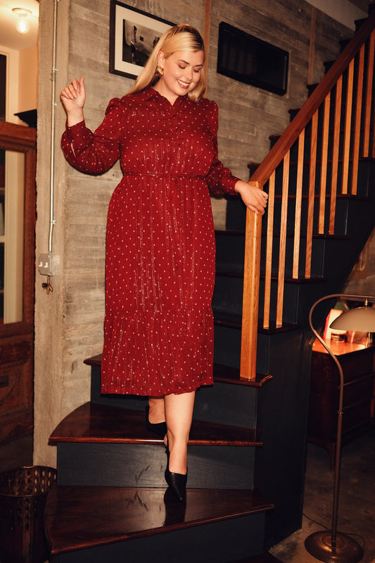 CODE - CHIFFON FALL DRESS