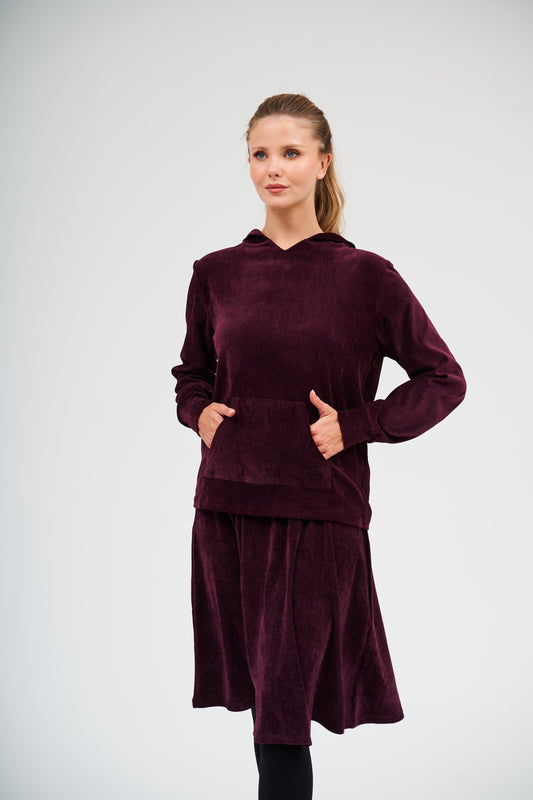 DF - RIVA TOP HOODIE