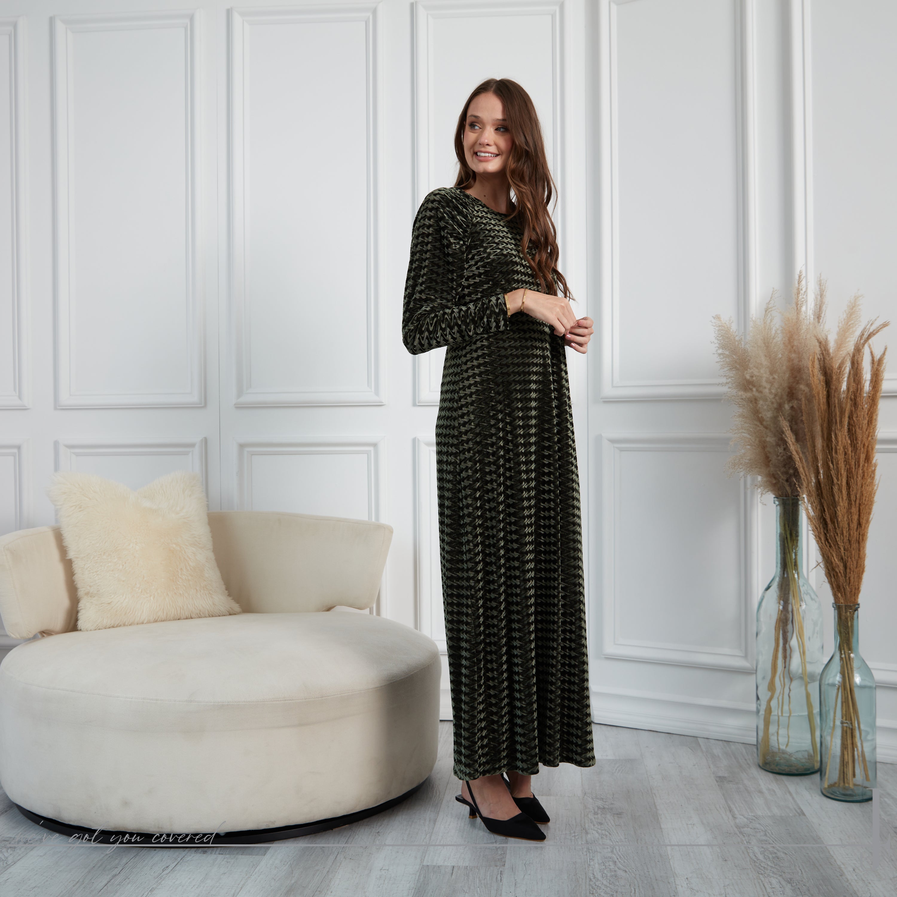 ELLA MAXI - OLIVE