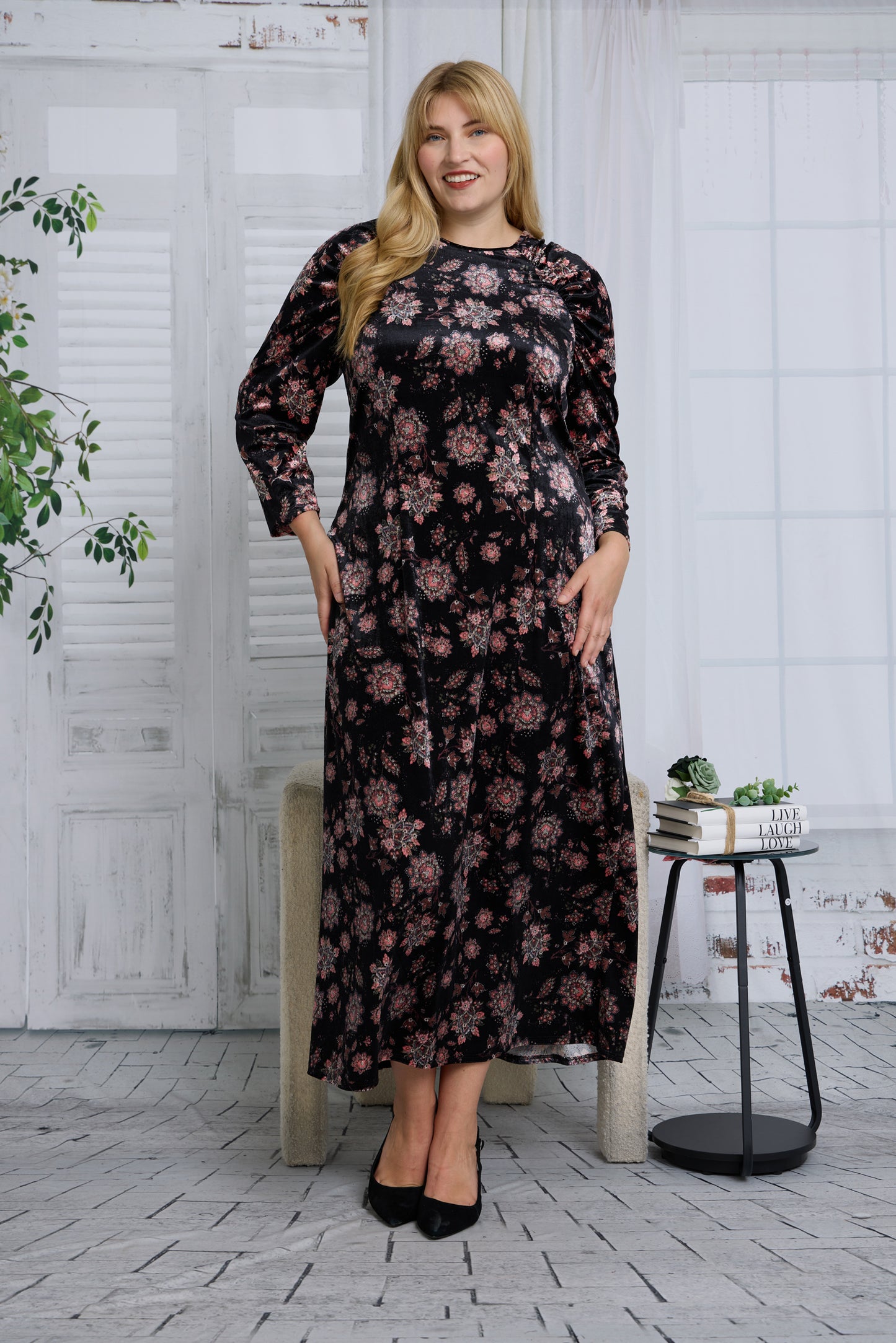 ELLA MAXI DRESS PLUS