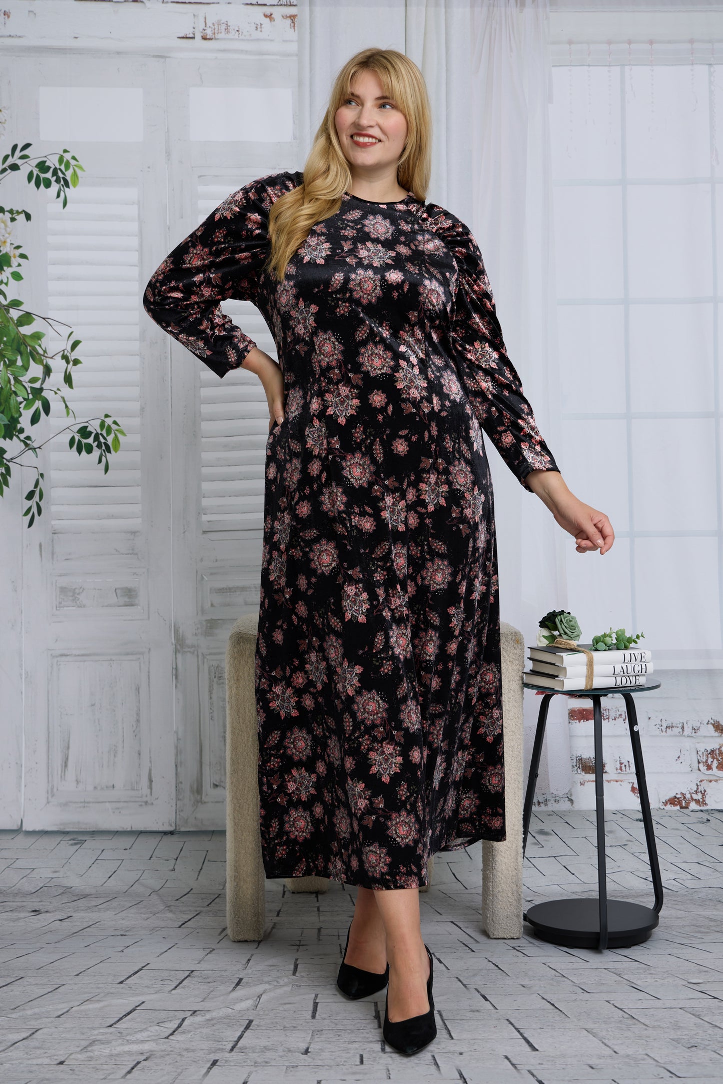 ELLA MAXI DRESS PLUS