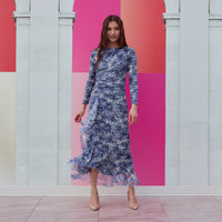 JANET DRESS - BLUE LACE