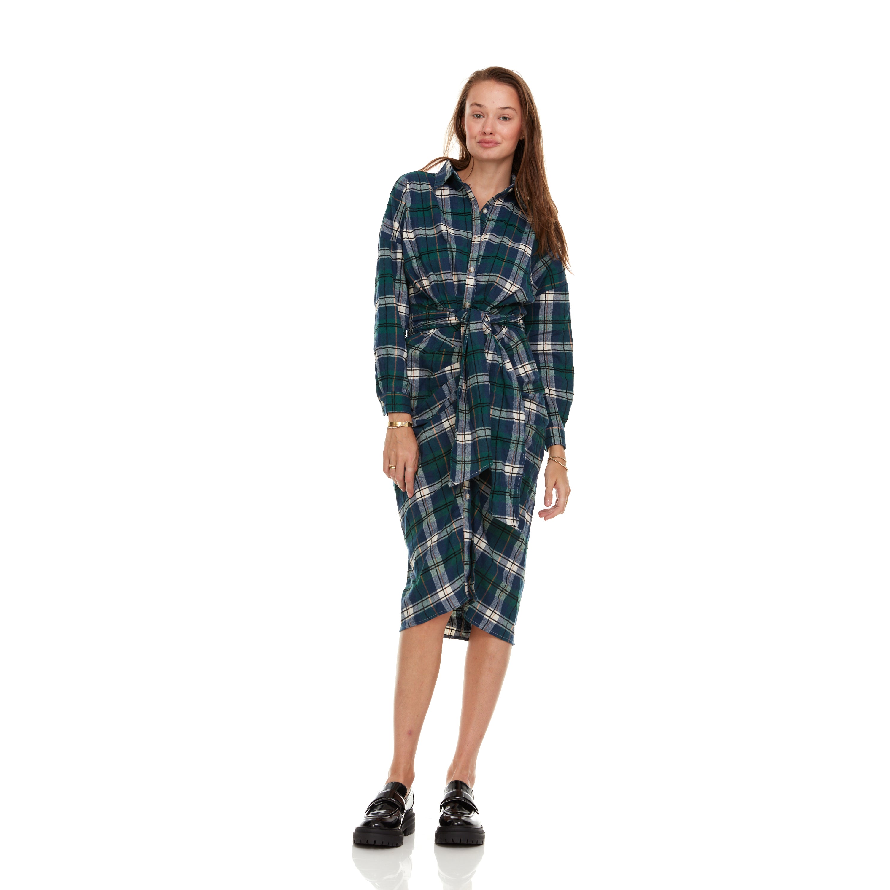 SOHO PLAID DRESS