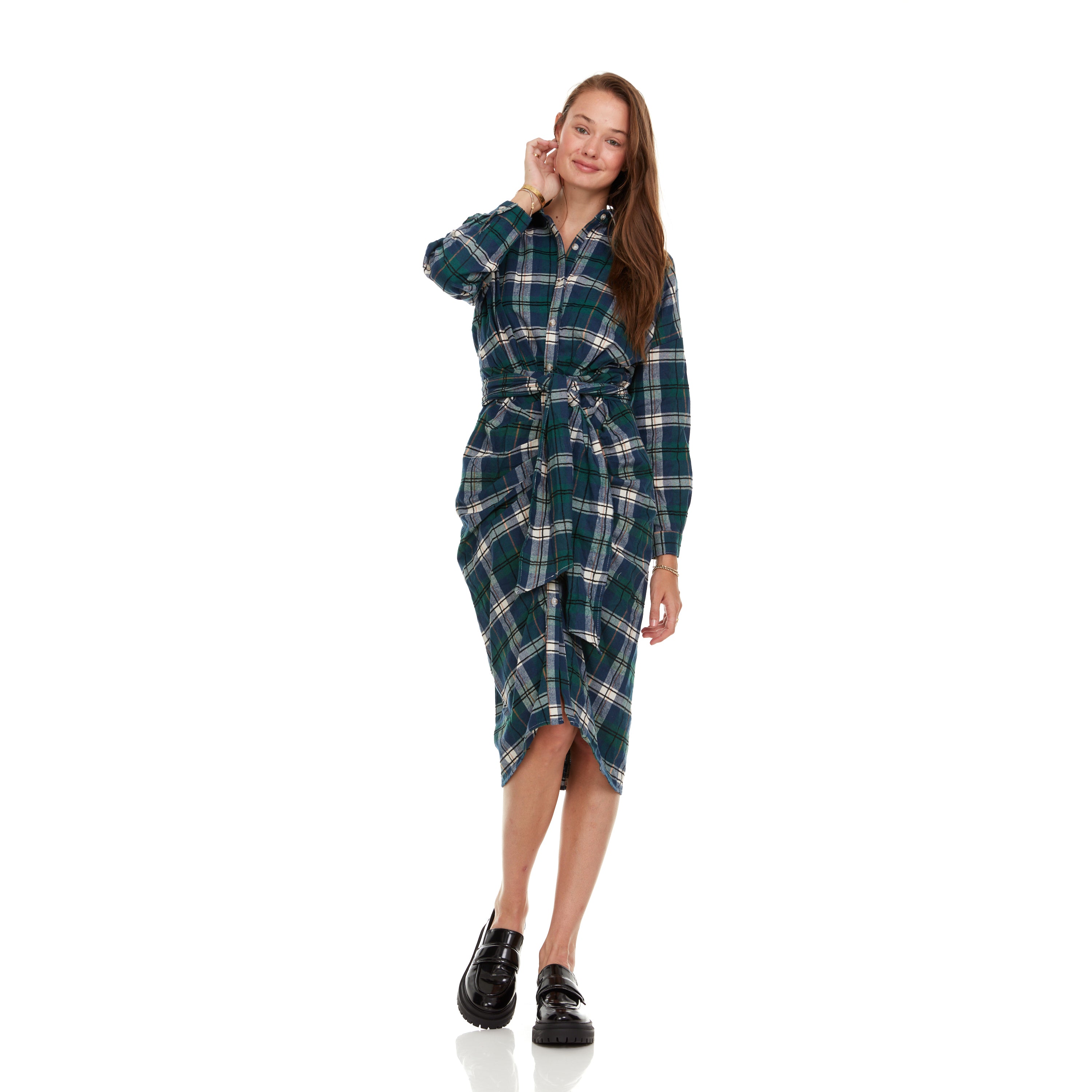 SOHO PLAID DRESS