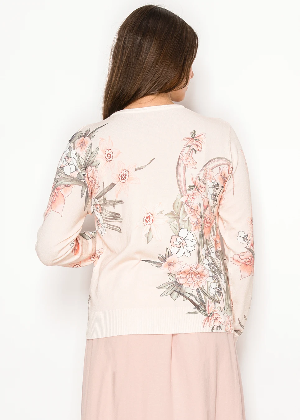YAL - FLORAL DETAIL SWEATER