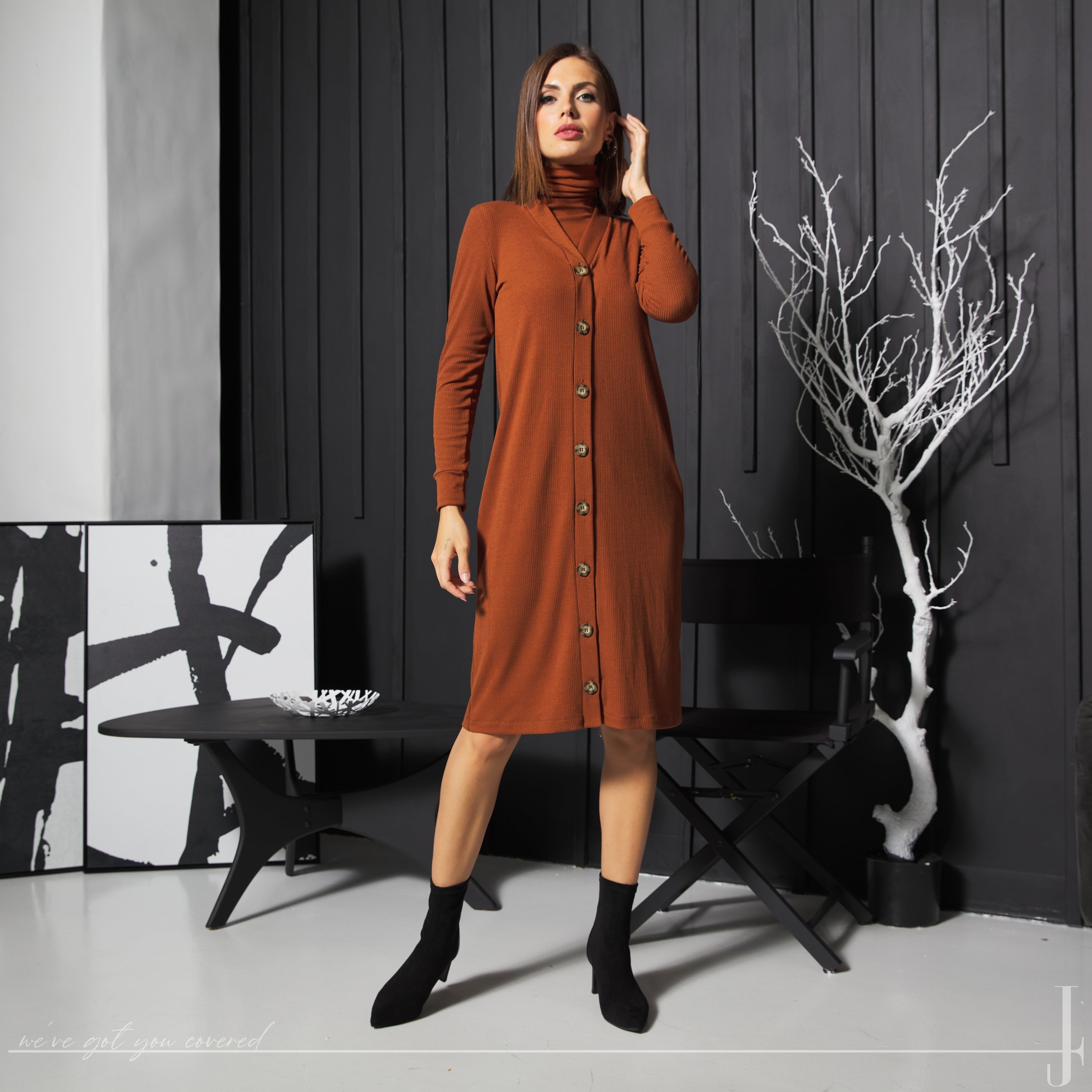 JUDITH TURTLENECK - BLACK