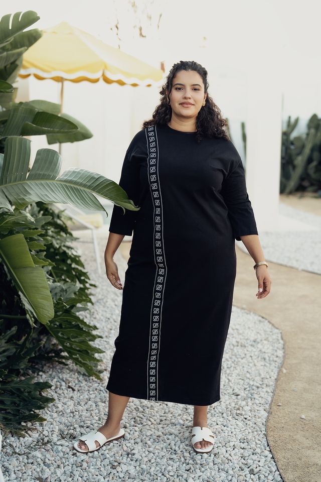 CODE - LOGO RIBBON DRESS