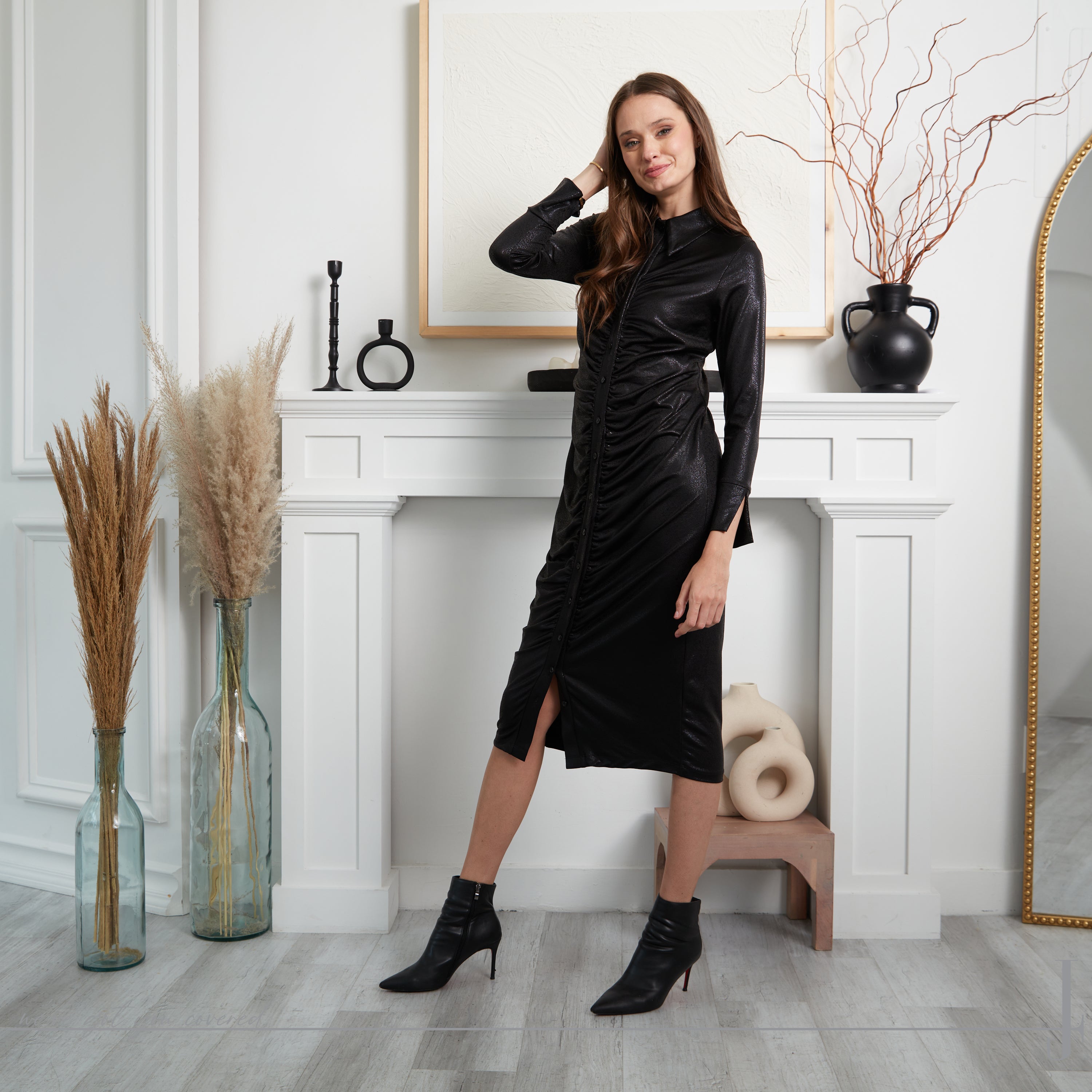 MIRIAM - BLACK LUREX