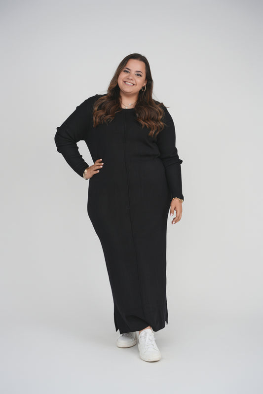 MAYAS - SWEATER MAXI DRESS