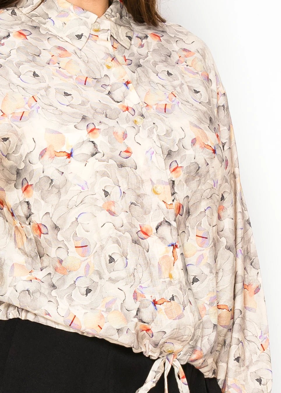 YAL -  CINCH WAIST BLOUSE
