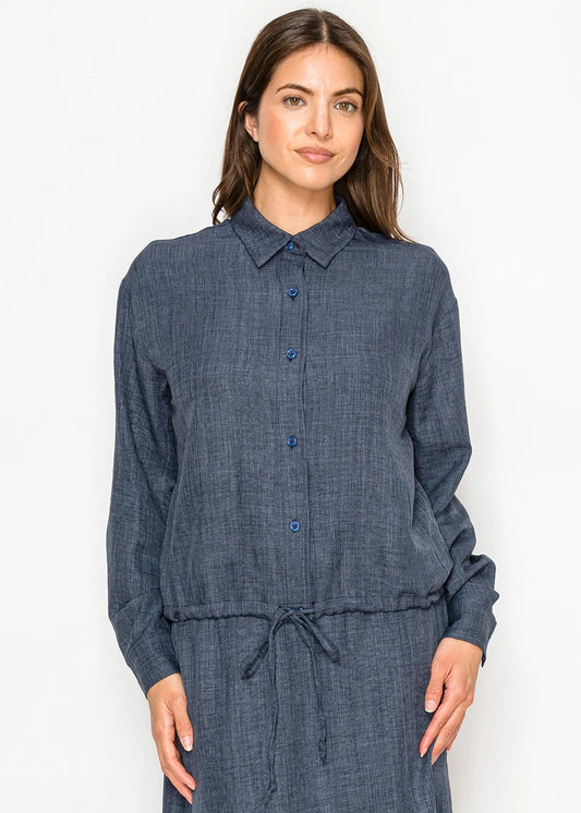 YAL - COTTON COLLAR BLOUSE