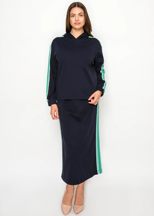 YAL - SIDE STRIPE ALINE SET