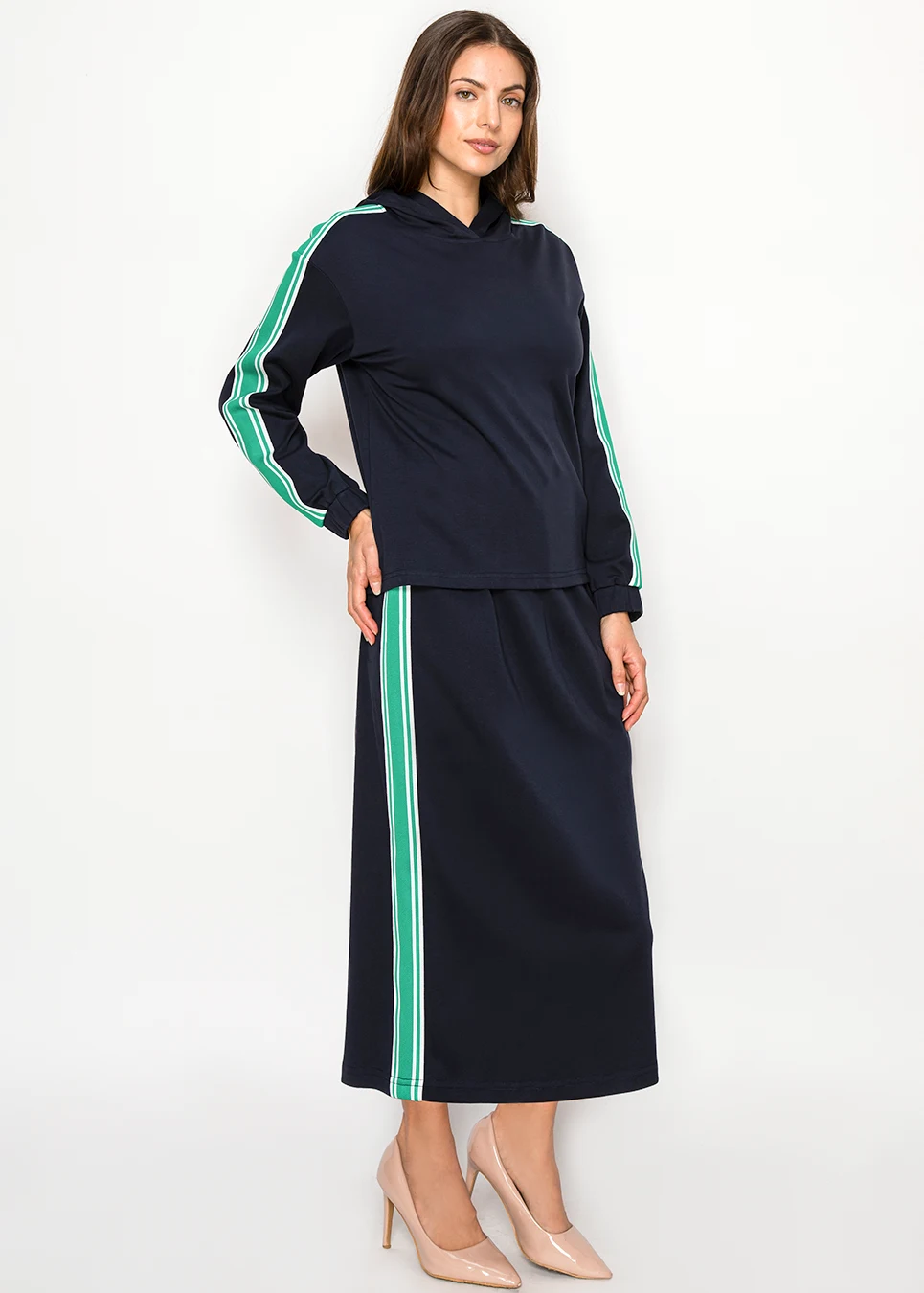 YAL - SIDE STRIPE ALINE SET