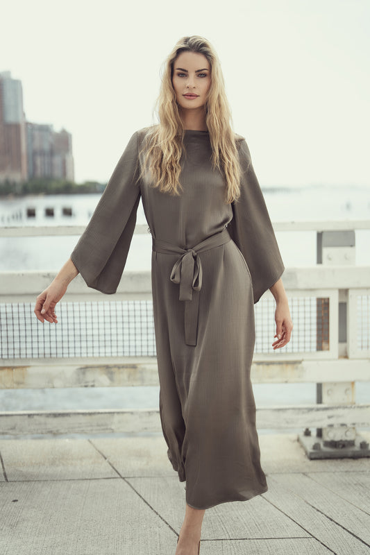 VERA MAXI DRESS - GOLD
