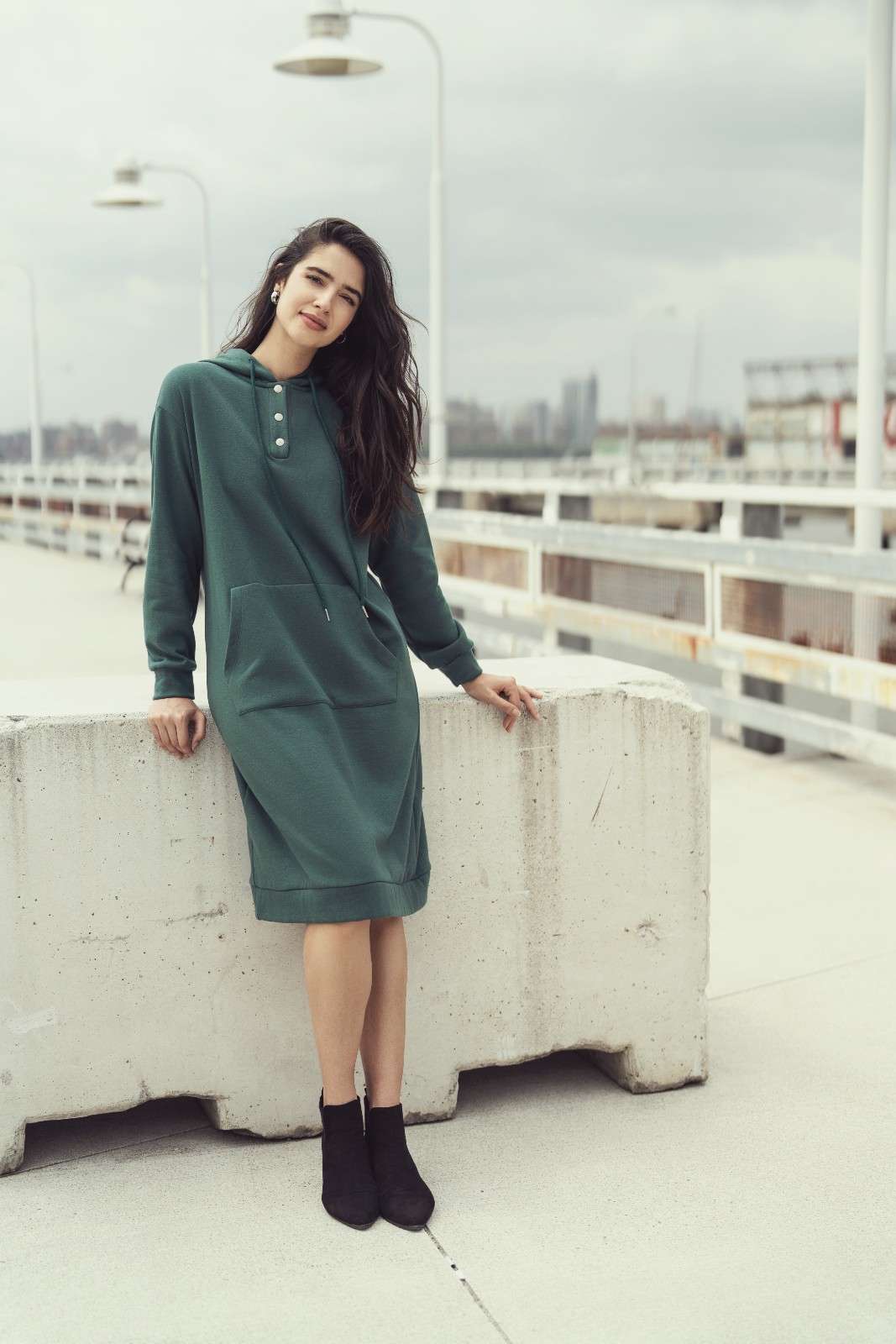 SARA HOODIE DRESS