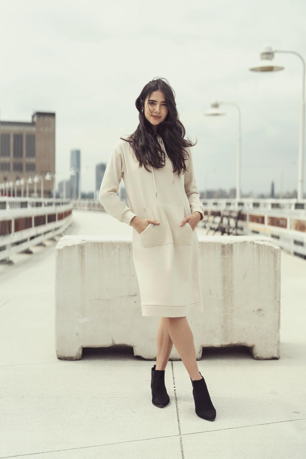 SARA HOODIE DRESS