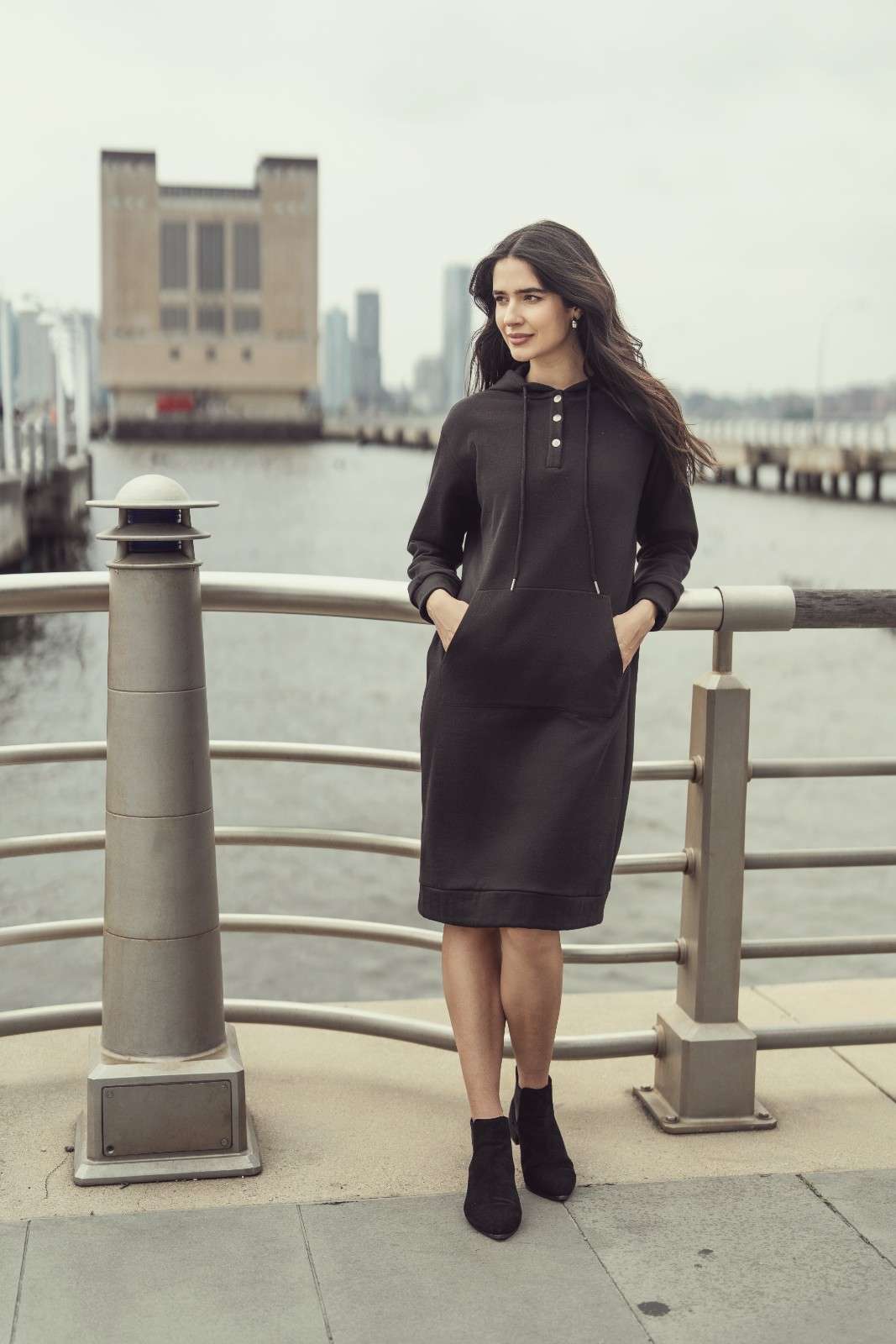 SARA HOODIE DRESS