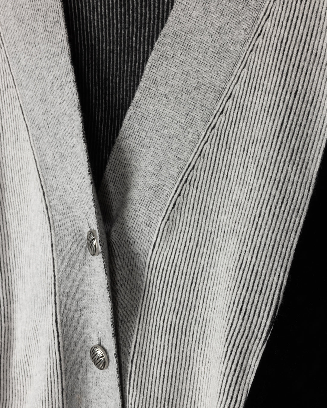 SHIFT - VELOUR AND KNIT CARDIGAN