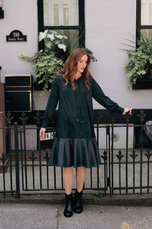 SEWLIP - SUEDE  DRESS