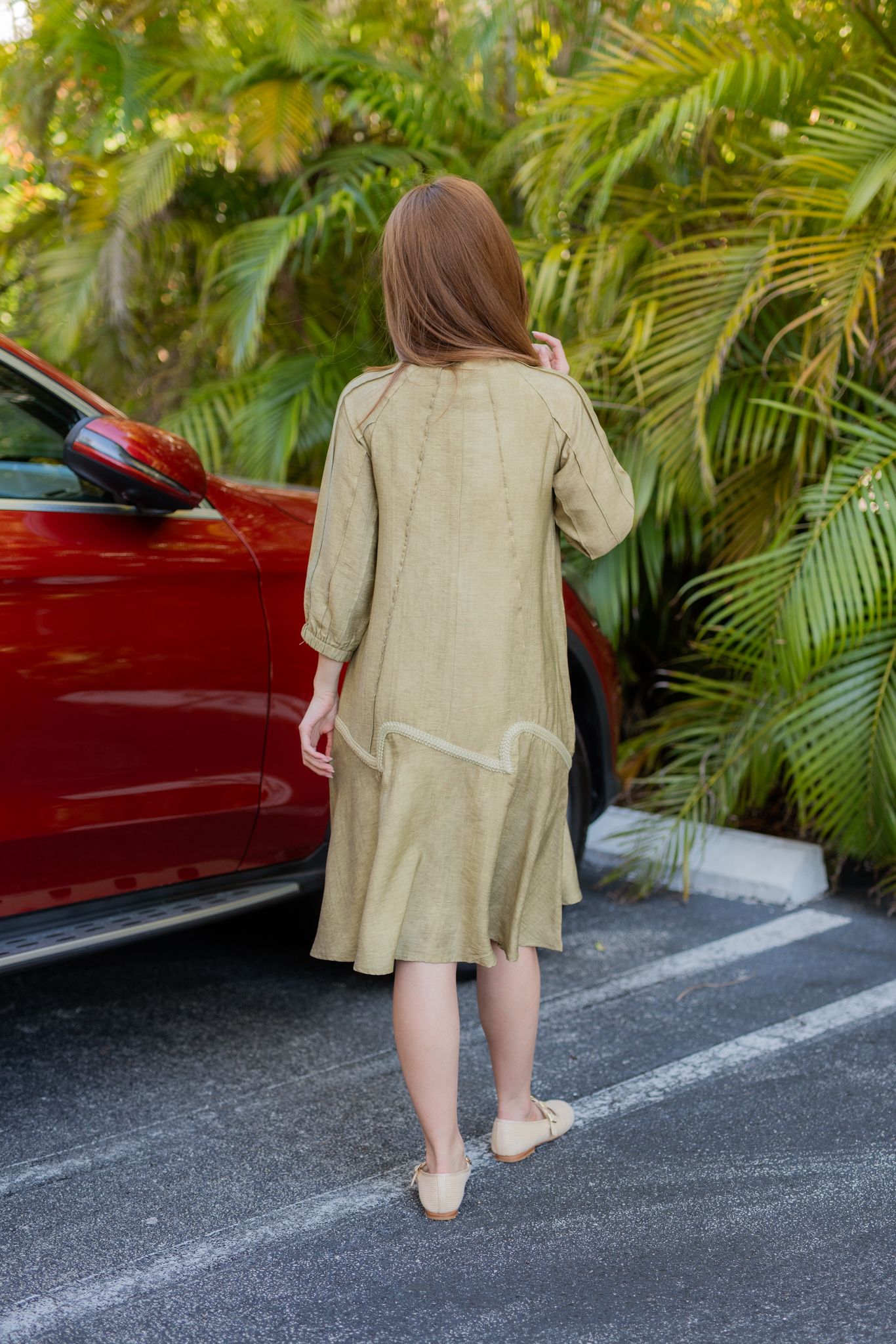 SEWLIP - DRAWSTRING DRESS